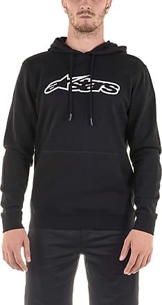 Black//White X-Large XL Alpinestars AGELESS II Fleece Zip-Up Hoody Sweatshirt