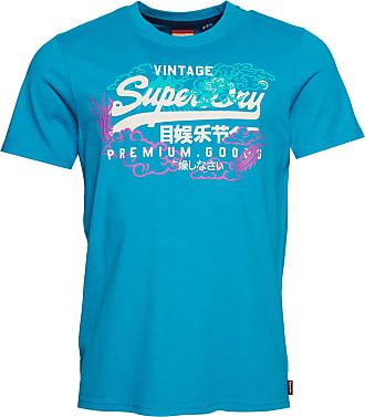 T-Shirts in Blau von Superdry bis zu −50% | Stylight