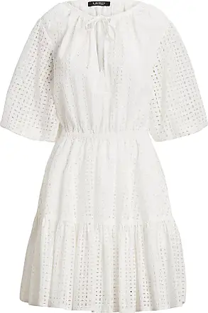 Ralph Lauren Collection - Lace Dress - Women - Cotton/Polyimide/Elastodiene/Silk/Viscose - S - White