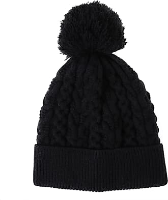 Hikaro Mens Wool Beanie with Fleece Knitted Winter Hat Thicken Hat Thermal Windproof Unisex Hats Brand
