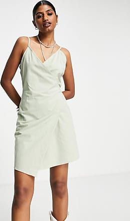 Mode Kleider Volantkleider Kleid mit Volants von Vero Moda in taupe Gr\u00f6\u00dfe XS 