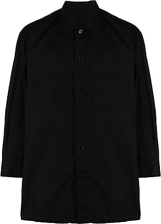 Yohji Yamamoto ロングシャツ サイズ3 黒 ブラック
