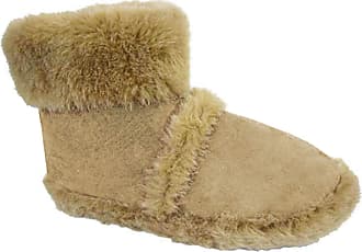 Coolers Mens Gents Brand Fur Lined Warm Winter Snug Slip On Ankle Bootee Slippers UK Sizes 7-12 