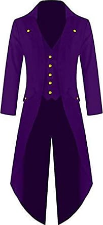 manteau homme violet