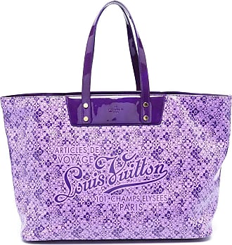 Louis Vuitton Bellevue PM Purple Patent Leather Shoulder Bag (Pre-Owned)