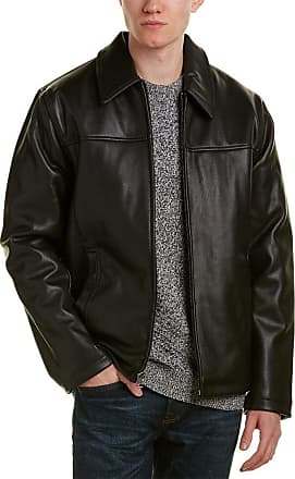 Leather Jackets for Men in Black − Now: Shop up to −75% | Stylight