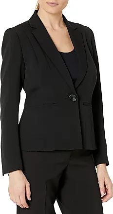 Kasper Womens 1 Button Seamed Jacket