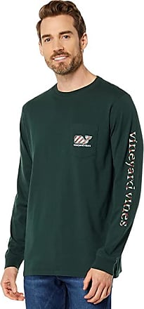 Vineyard Vines Men's Oktoberfest Whale Long Sleeve Pocket Tee