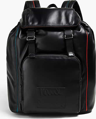 Paul Smith Men's Black Embossed Leather Sling Bag