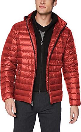 calvin klein puffer jacket red