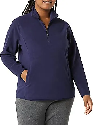 Essentials Women's Classic-fit Long-Sleeved Full Zip Polar Soft Fleece  Jacket (Available in Plus Size), Aqua Blue, XS : : Fashion