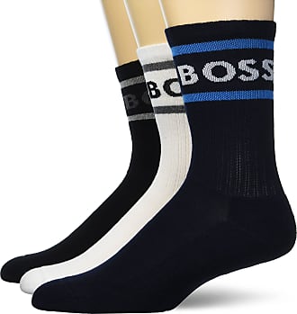 Hugo Boss Mens Block Effect Crew Socks 