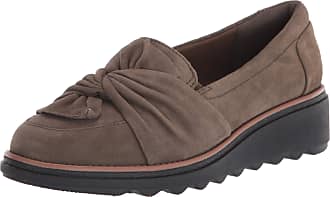 clarks loafers womens wide