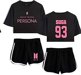 SERAPHY Bangtan Boys T-Shirts und Shorts MAP of The Soul Persona Anzug BTS Tops Mode Sport Sommerkleidung