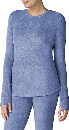 ClimateRight by Cuddl Duds Women's Stretch Fleece Long Sleeve Crew