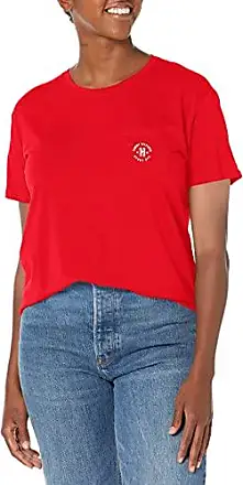Tommy Hilfiger Womens Big Logo T-Shirt (XX-Large, Soft Yellow)