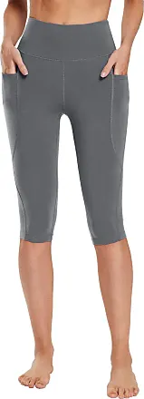 BALEAF Women's High Waisted Yoga Capris w Side Pockets Cropped Leggings  Workout Capris Pants Charcoal XS : : Clothing, Shoes & Accessories
