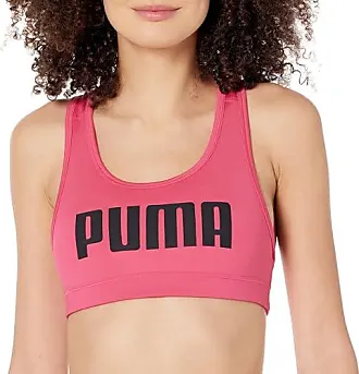 Buy Puma women sports bra black metallic Online