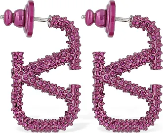 2.5cm V Logo Signature Crystal Earrings