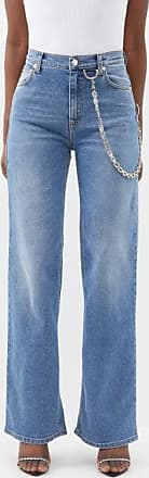 Christopher Kane, Crystal Chain-embellished Organic-denim Jeans, Womens, Denim