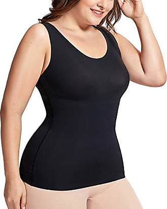 Delimira Damen Figurformendes Unterhemd Camisole Top Body Shaper Bauch Weg Formendes Top Shapewear Formende Tops