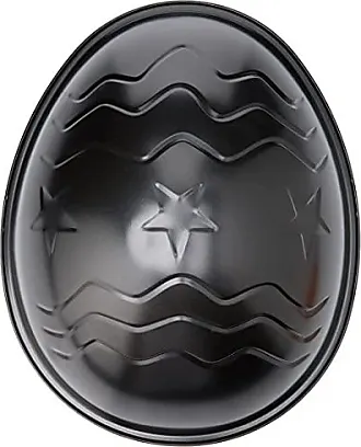 IBILI Egg Mould Moka Square 10x10 cm, 10 x 10 x 5 cm, Black