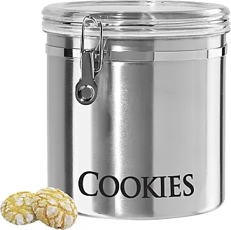 Oggi Jumbo 8 Stainless Steel Flour Clamp Canister - Airtight Food Storage  Container Ideal for Kitchen & Pantry Storage of Flour or other Bulk, Dry