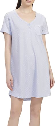 Short Sleeve Slenderella Women's Premium Nightdress Jersey Cotton Mix ND3123