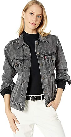 levi's grey jean jacket