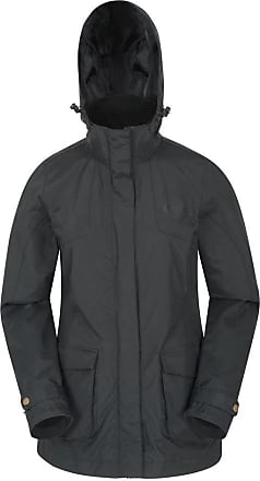 Mountain Warehouse Exeter Womens Full Zip Knitted Top Durable Ideal for Wet Weather Lightweight Ladies Jacket Top Easy Care Walking Travelling & Hiking