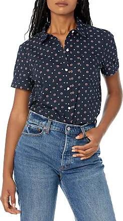 Women's Tommy Hilfiger Short Sleeve Blouses gifts - up to −60