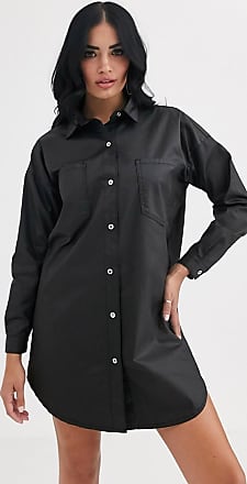 Featured image of post Boohoo Oversized Coated Shirt Dress In Black - For example, they allow us to.