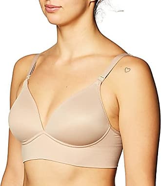 Warner's Womens Elements of Bliss Wirefree Contour Bra, Toasted Almond, 36DD