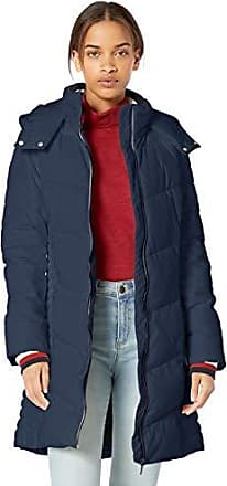 Tommy Hilfiger Womens Hooded Diamond Quilted Anorak Jacket