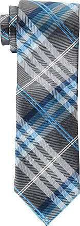 Geoffrey Beene Mens Petros Plaid II Tie, aqua, Regular