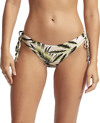 Seafolly Skin Deep Bustier Bra Bikini With Loop Tie Side Bottom