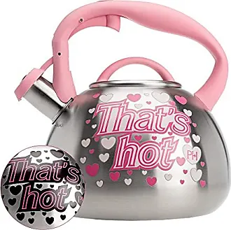 Paris Hilton That's Hot 16oz Ceramic Coffee Mug and Electric Milk Frother  Set - Battery Powered, 2-Pieces, Pink