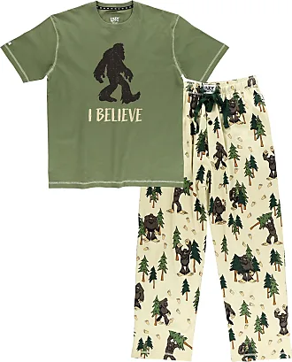 Lazy One Pajama Sets For Men, Short Sleeve Cotton Pajama Shirt and Pants  with Funny Animal Prints, Comfy Pajamas For Men (Don't Wake The Bear,  X-Small) at  Men's Clothing store