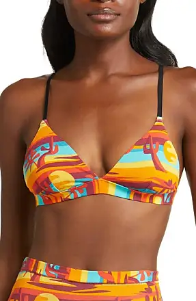 Tactile Comfort Saffron Yellow Plus Cup Underwire Bikini Top