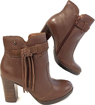 botas femininas cravo e canela