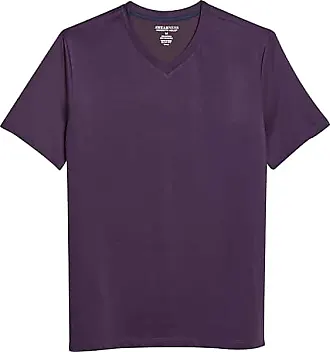 Kirkland Signature Mens Pima Cotton Polo (Large, Purple)