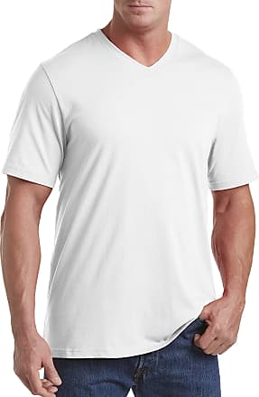 Black Harbor Bay by DXL Big and Tall V-Neck T-Shirt 3-Pack X-Tall 