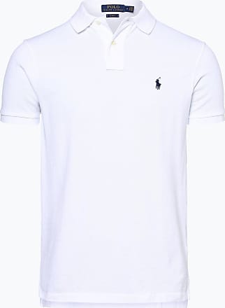 Polo Ralph Lauren Baumwolle Classic-Fit Polohemd aus Piqué in Weiß für Herren Herren Bekleidung T-Shirts Poloshirts 