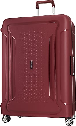 American Tourister American Tourister Tribus Hardside Luggage with Spinner Wheels, Red, Checked-Large 29-Inch