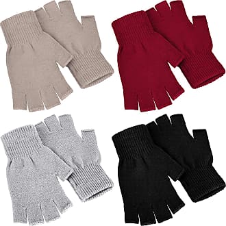 Glomitt Flip Mittens Warming Gloves, Winter Hand Knitting Gloves
