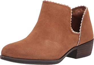 Skechers womens Bootie Ankle Boot, Chestnut, 6.5 US