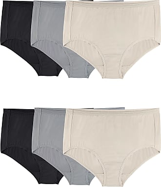 Col Fruit of the Loom Women's Underwear Breathable Panties Regular & Plus Size 