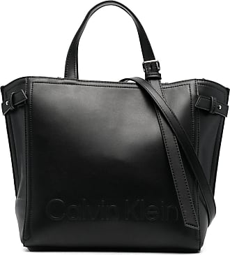 Marque  Calvin KleinCalvin Klein Re-Lock Drawstring Tote Bag Perf CK Black 