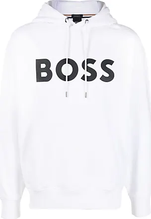 Hugo boss jumper discount white