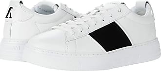 armani white trainers sale